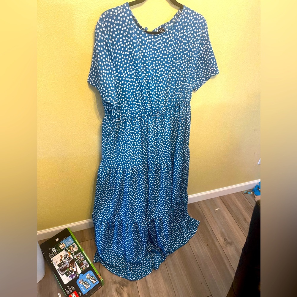 SHEIN 2x long spring dress